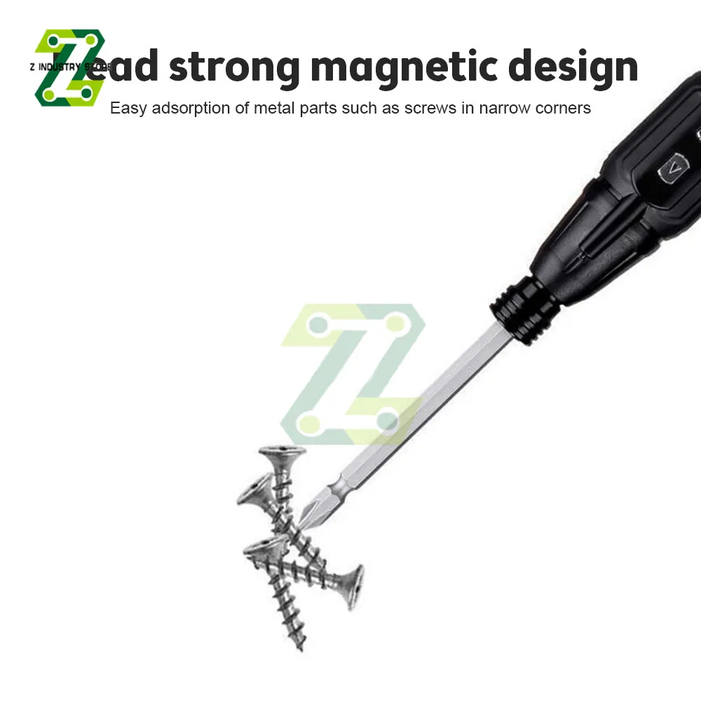 USB Electric Screwdriver Battery Rechargeable Cordless Screwdriver Impact Wireless Screwdriver Drill Electric Screw Driver Tools