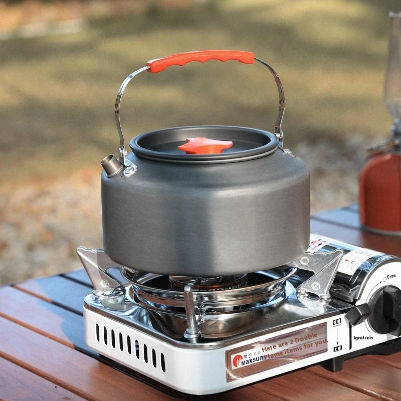 

Large Capacity Portable Outdoor Camping Coffee Pot Tea Pot for Hiking Fishing Picnic Boiling Water Kettle Handy Travel