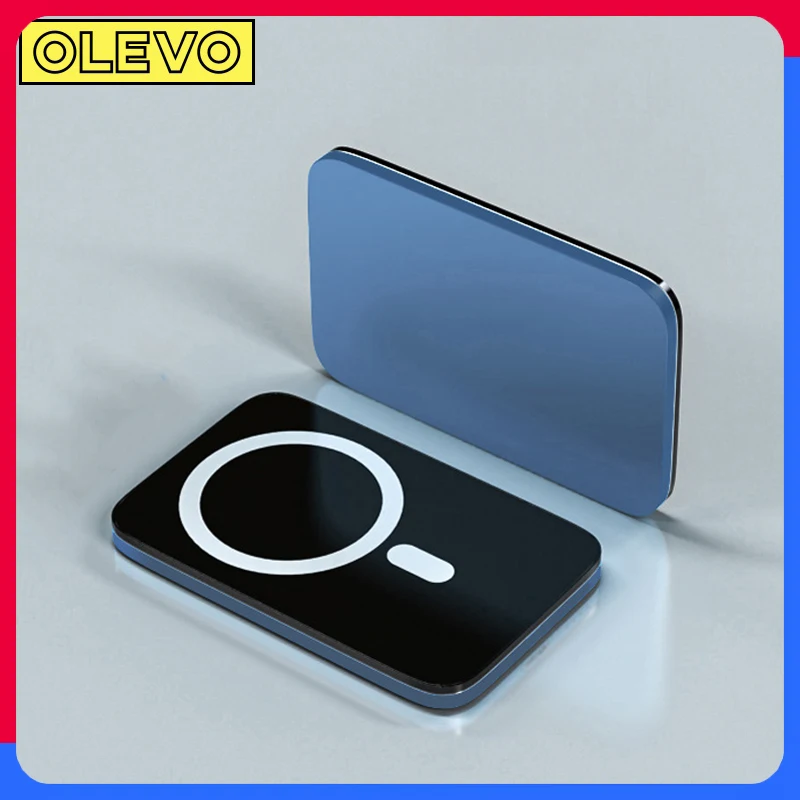 10000mAh جديد Macsafe Powerbank اللاسلكي بنك الطاقة المغناطيسية PD 20W الهاتف شاحن سريع لبطارية iPhone Xiaomi Samsung المحمولة