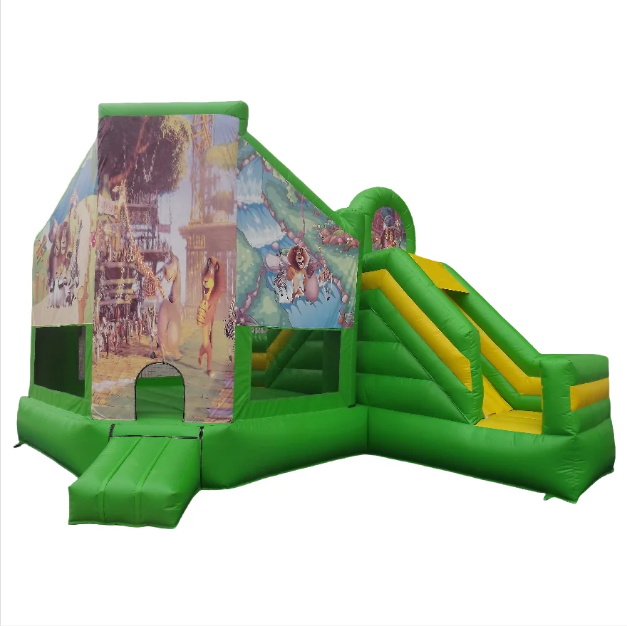 Wholesale Custom Cheap Price Inflatable Bounce House With Slide For Kids And Adults