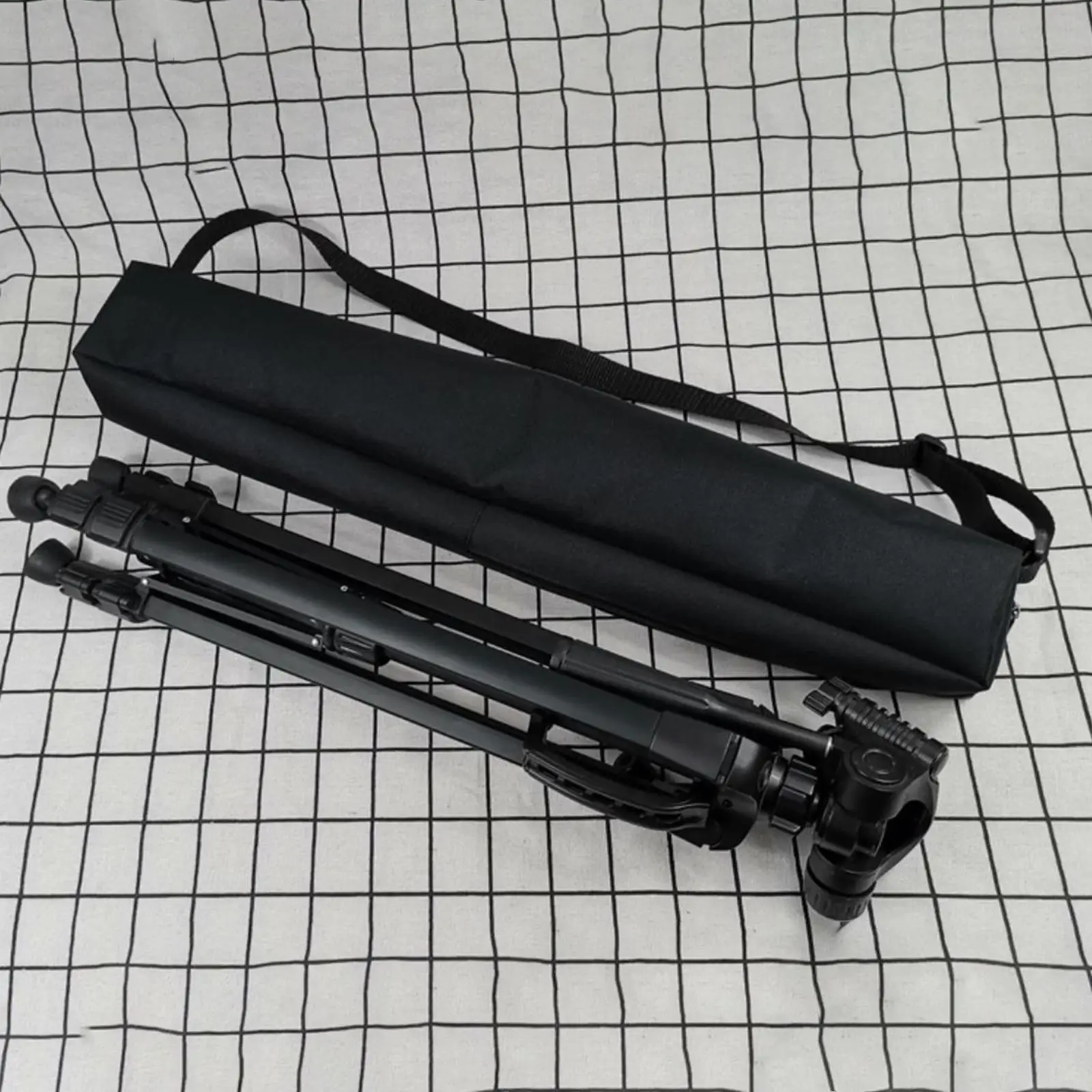 Portable Tripod Storage Bag with Shoulder Strap Oxford Cloth Zippered Carrying Case for Camera Microphone Stands Music Stands