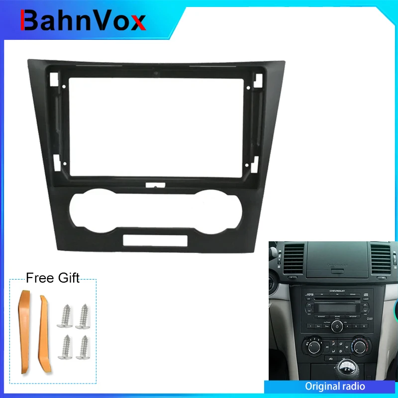 9 inch Android Car Radio frame for Chevrolet Epica 1 2006 - 2012 2din Stereo GPS Fascia bezel Panel Adapter wire harness