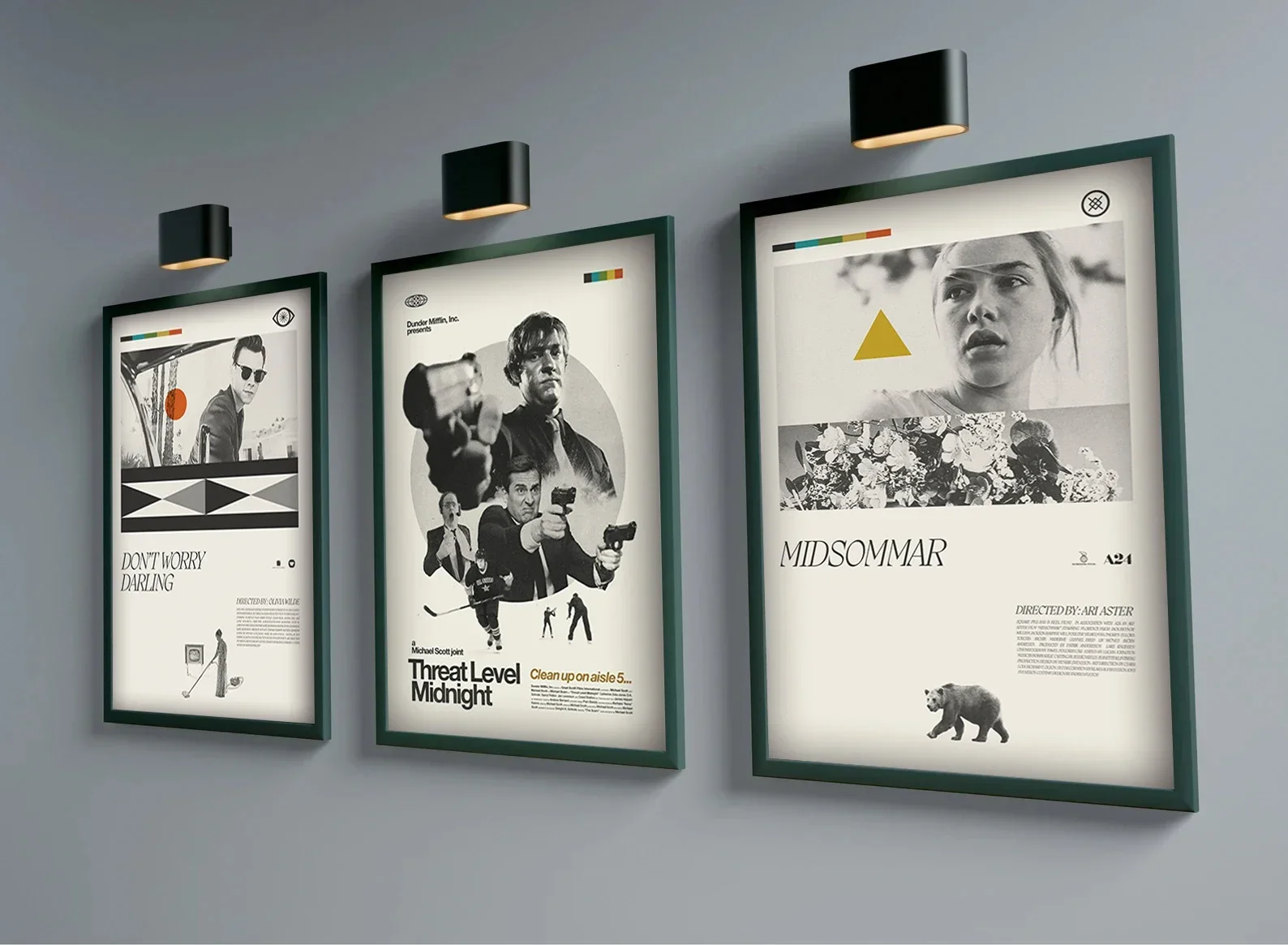 Vintage Movie Poster TV Film The Office Back to the Future Aesthetics Wall Art Retro Canvas Painting for Living Room Decoration