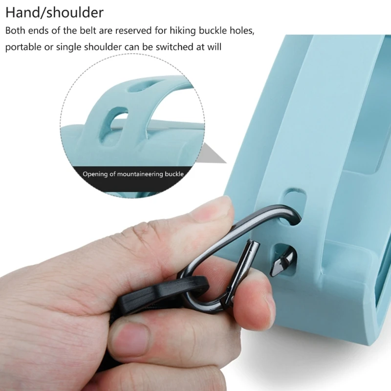 Casing Silikon Pelindung untuk Tas Speaker dengan Bahu Colokan Anti Debu Penutup Pelindung Desain Lubang