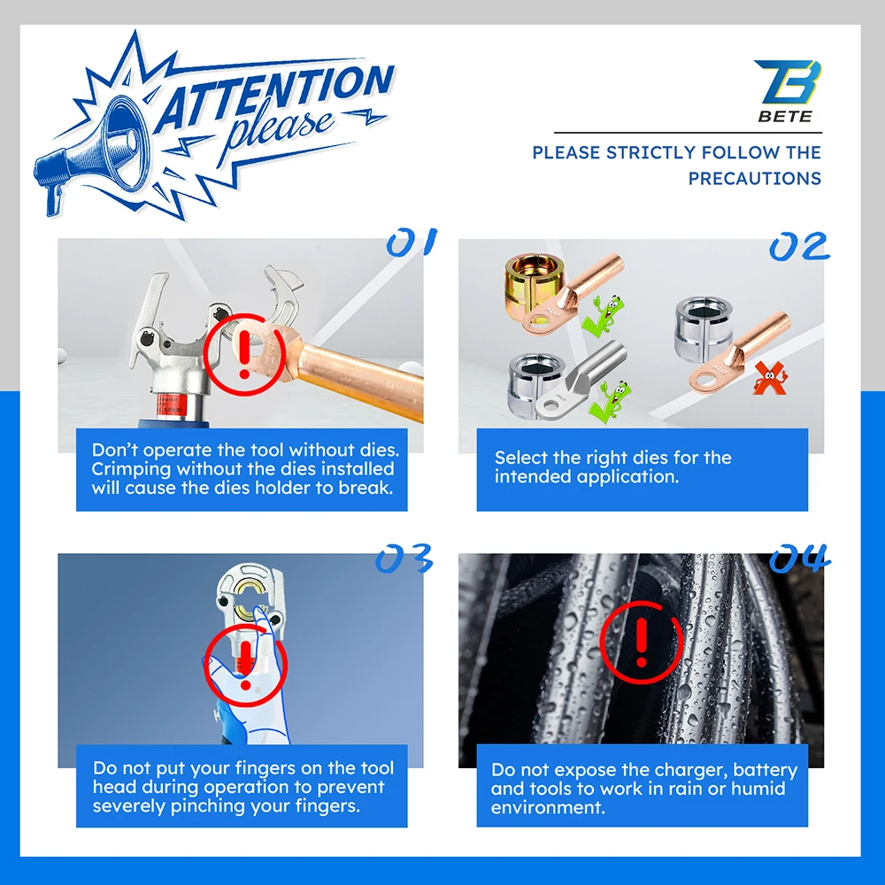 ECT-6022M มินิสไตล์อัจฉริยะแบตเตอรี่ไฮดรอลิก CABLE LUG CRIMPING เครื่องมือ