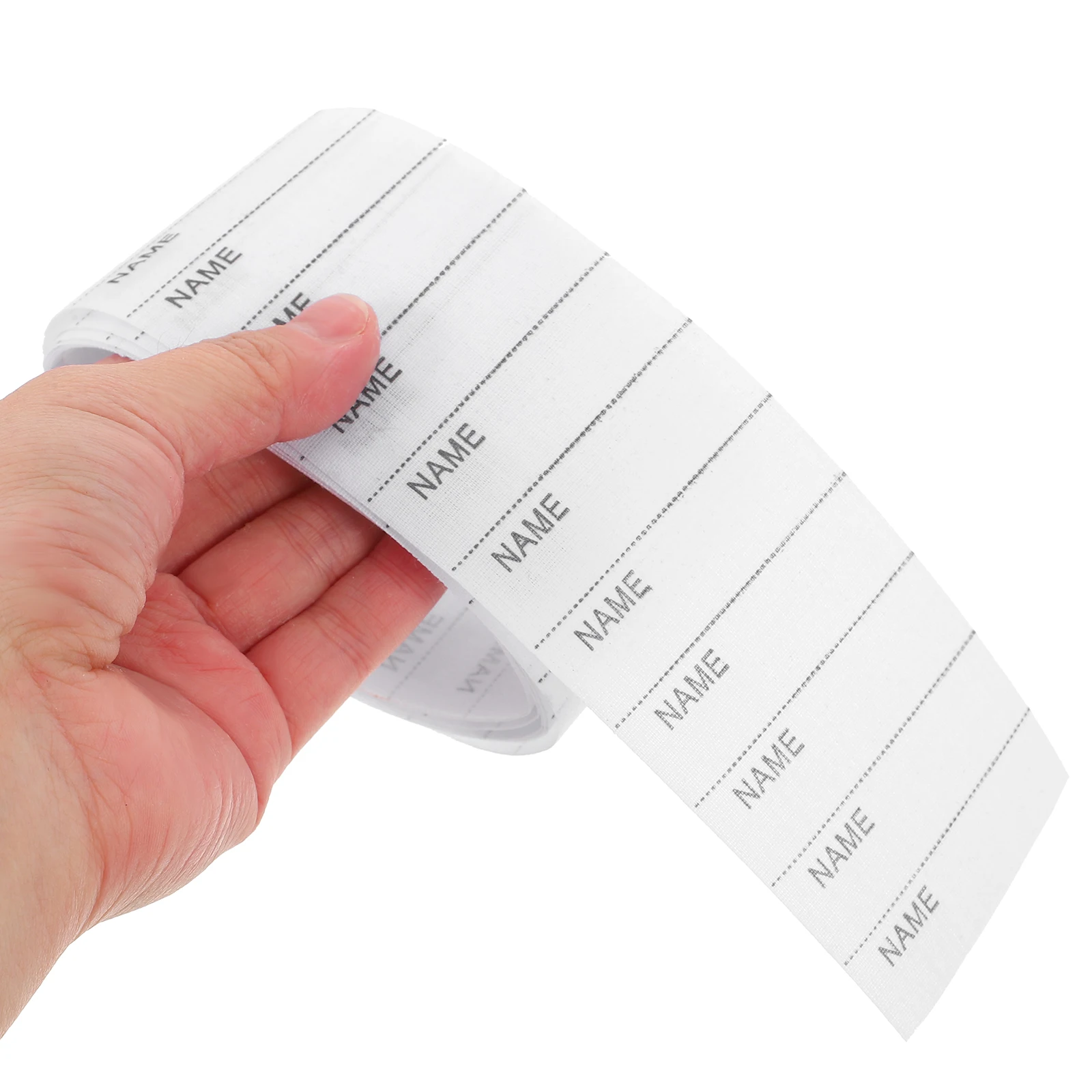 

200 Pieces Clothing Labels Kids Name Sewing Washable Iron Writable Blank Tags School Uniforms Tshirts Backpacks DIY