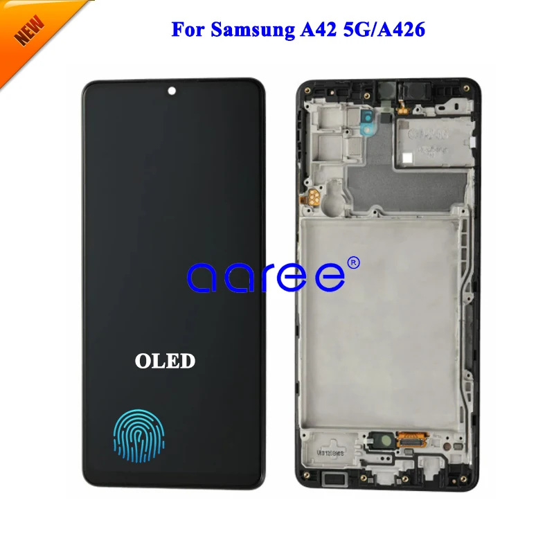 AMOMLED OLED LCD Screen For Samsung A42 5G LCD For Samsung A42 A426 LCD Screen Touch Digitizer Assembly