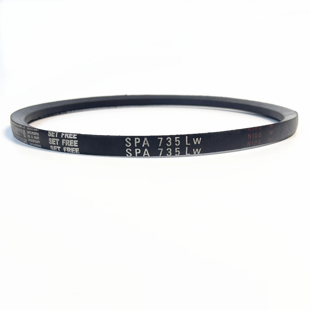 

SPA2582 SPA2600 SPA2607 SPA2632 SPA2650 LW Узкий клинообразный ремень Промышленный конвейер Сверхмощный высокоскоростной японский резиновый ремень