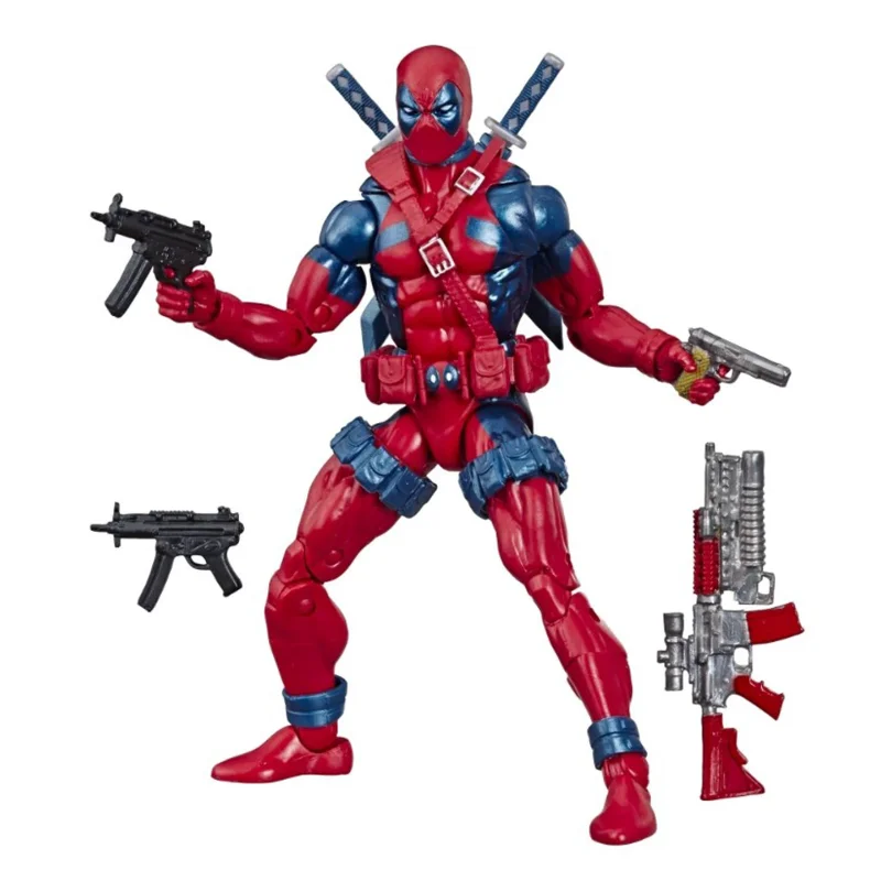 spot-genuine-hasbro-marvel-legends-series-retro-hanging-card-deadpool-80th-anniversary-limited-edition-movable-doll