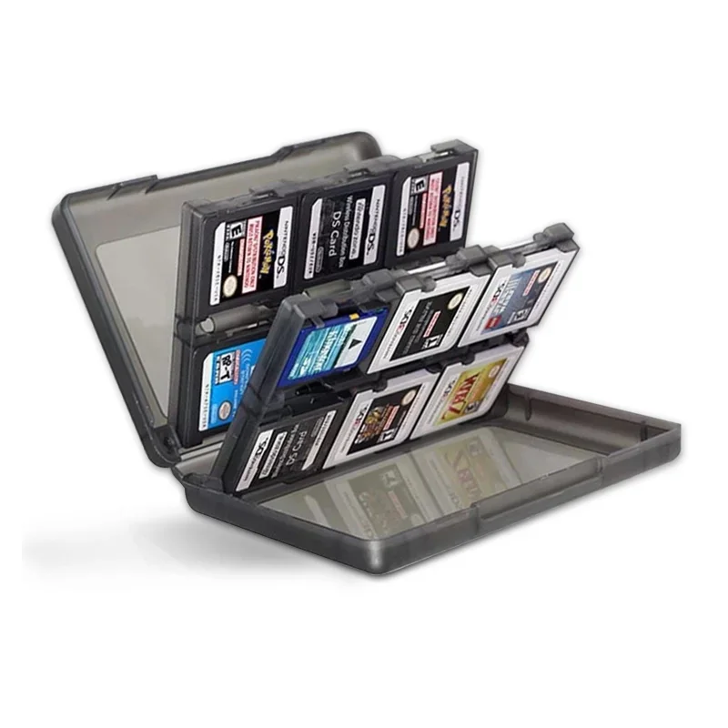 DATA FROG 24 in 1 Portable Storage Game Card Holder, SD Memory Card Carry Case for Switch Switch Lite Game Accessories view 5