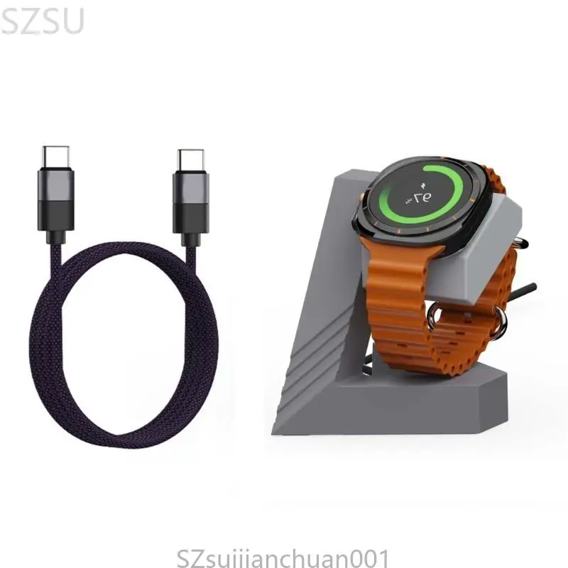 SZSU Geometric Charging Cable Stand Bracket Adapter Platform for Watch 7/6/5