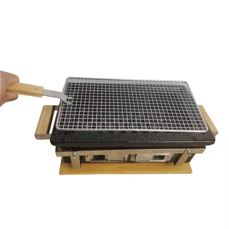 Ceramic grill, grill, skewers, portable outdoor, charcoal grill home desktop