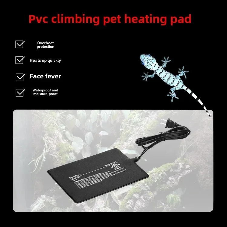 120V8W Aquarium Reptile Heating Pad Reptile Heating Pad Pet Heating Film UL CE Certification