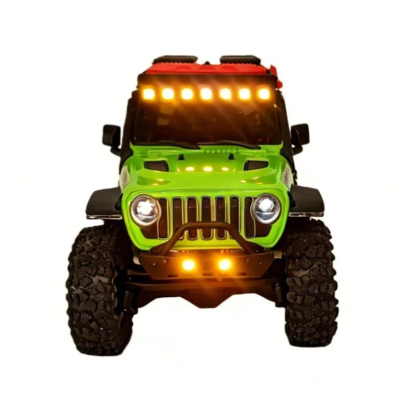 SCX30 Plastic Roof Round Light LED Strip Lights Bar Bumper Spotlight For 1/30 RC Crawler Car SCX30 Part