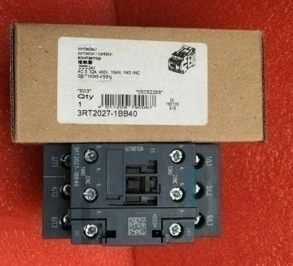 

Brand New Original 3RT2027-1BB40 New contactor, fully stocked, quality guaranteed Expedited shipping