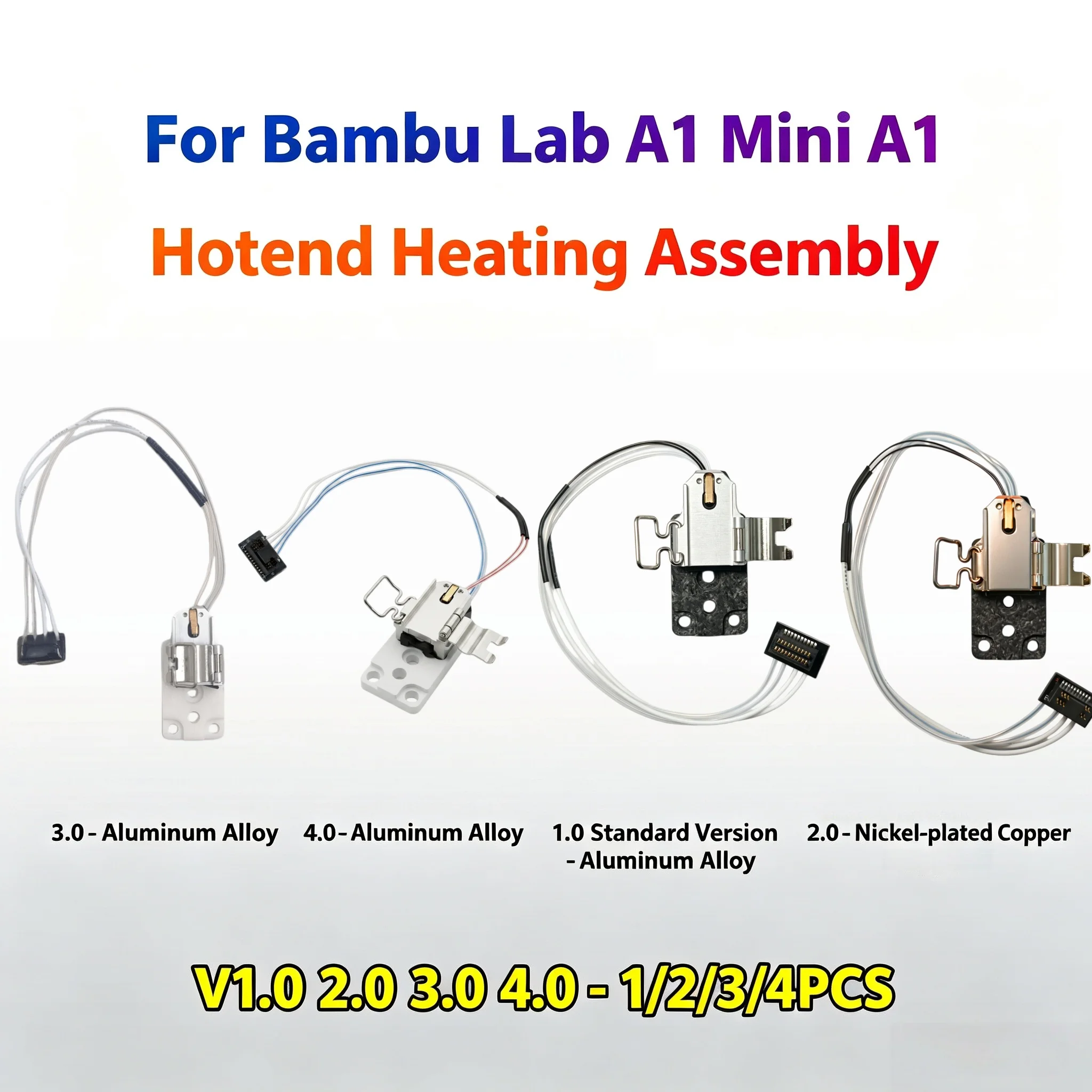 Hotend Assembly - Heating Assembly Kit for Bambu Lab