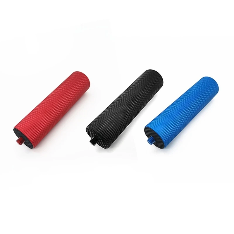 Metal Handle Grip Aluminum Alloy Handlefor Photography Lights and Camera Flash with 1/4 Thread for Professional Use