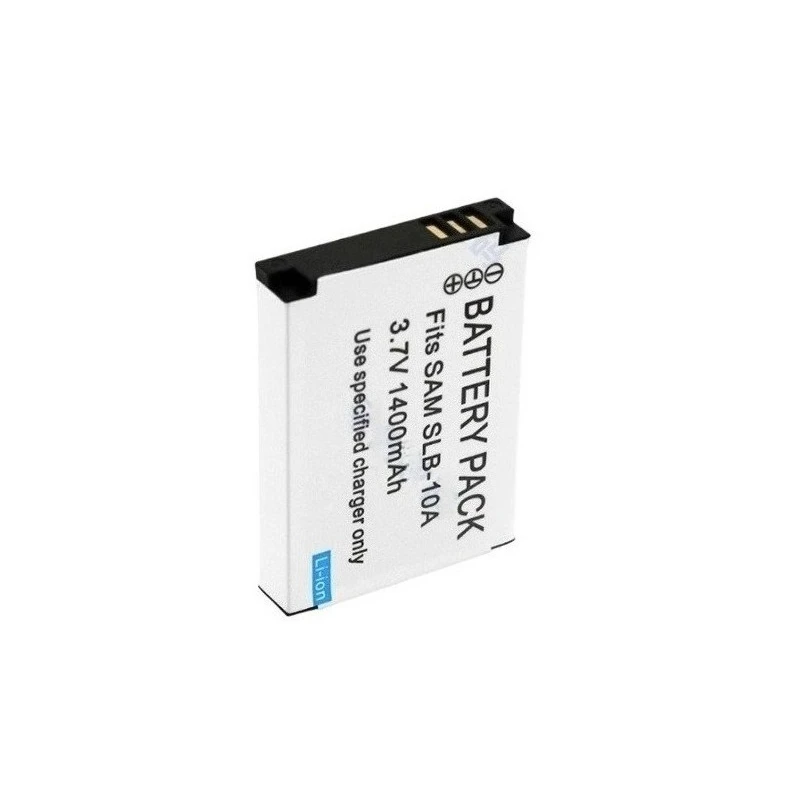 3.7V 1400mAh SLB-10A Li-lon Camera Battery for Samsung WB150F WB280 WB350 WB500 WB550 ES60 Rechargeable Digital Batteries
