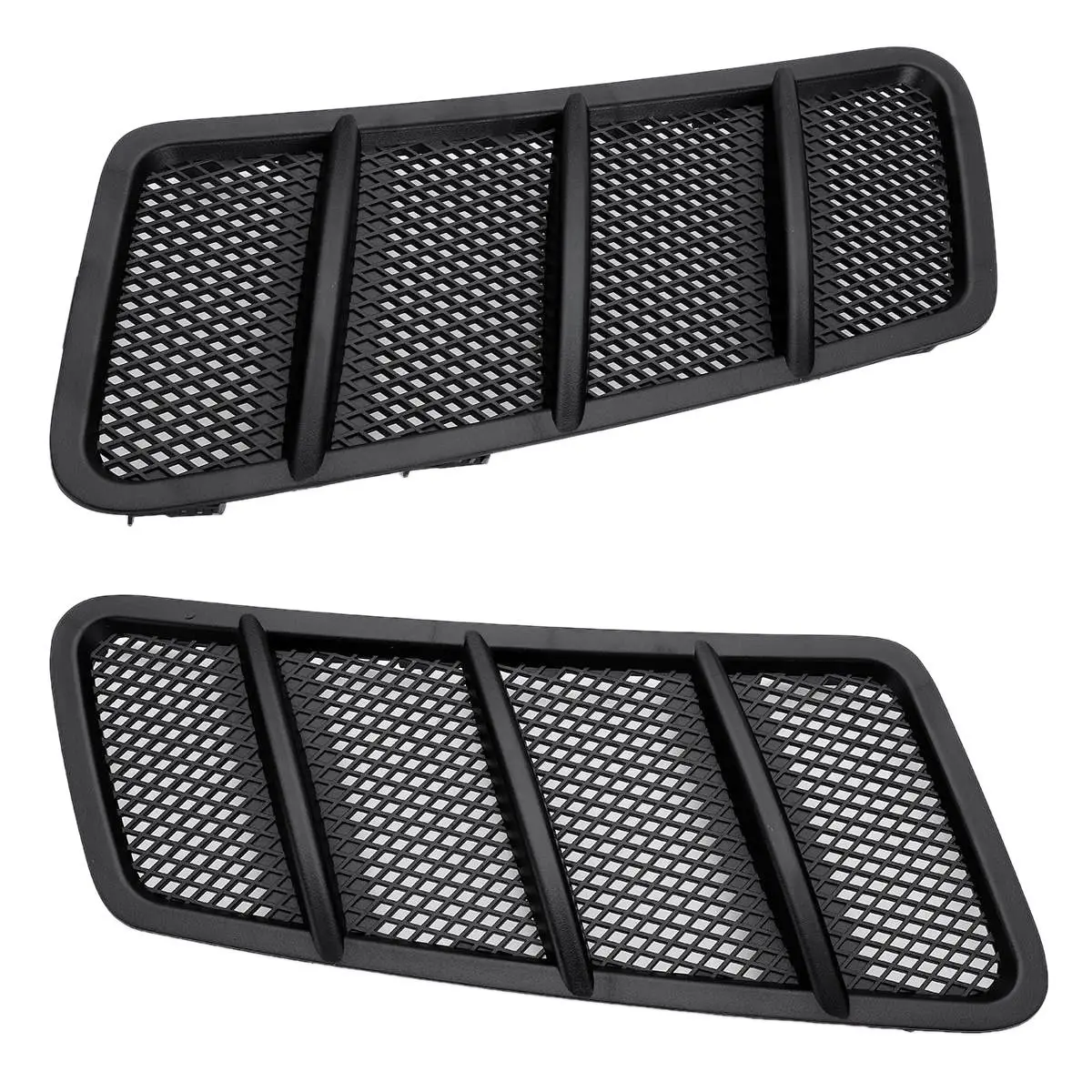 2Pcs รถด้านหน้า Hood Vent Grille Air เครื่องดูดควันสำหรับ Mercedes Benz W166 GL GL350 GL450 GL550 ML ML350 ML550 2012-2015