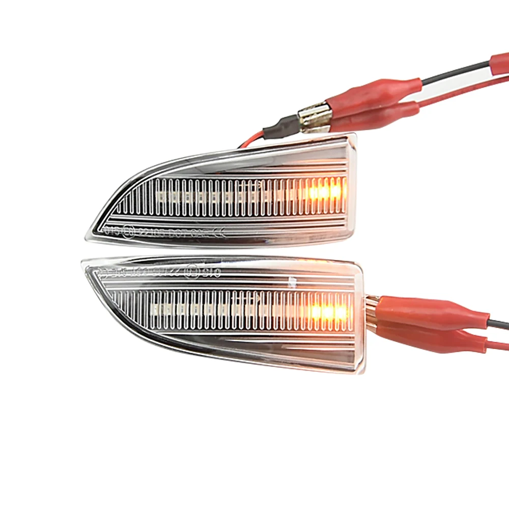 Picture 3: Dynamic Turn Signal Light LED Side Mirror Sequential Indicator Blinker For Renault Megane MK3 Scenic Fluence Latitude Laguna