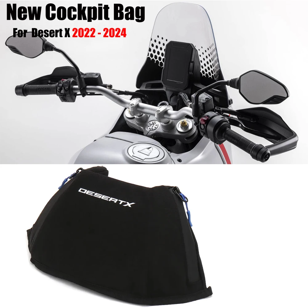 

New Motorcycle Cockpit Bag Storage Package DesertX DESERT X Waterproof Bag Travel Bag For Ducati Desert X 2022 2023 2024