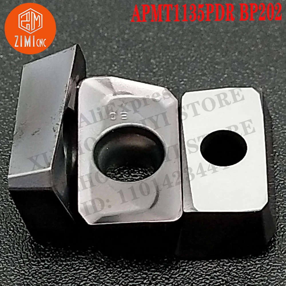 APMT1135PDR BP202 APMT 1135 PDR Carbide Milling Inserts Turning Insert CNC Tool Lathe Indexable Milling Cutter Tool metal lathe