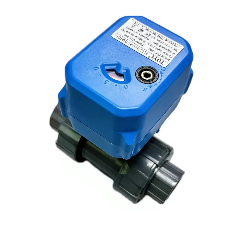 MO 2-Way Motorized Ball Valve Double Union Control Valve with Electric Drive  for Gas Oil Water General Application