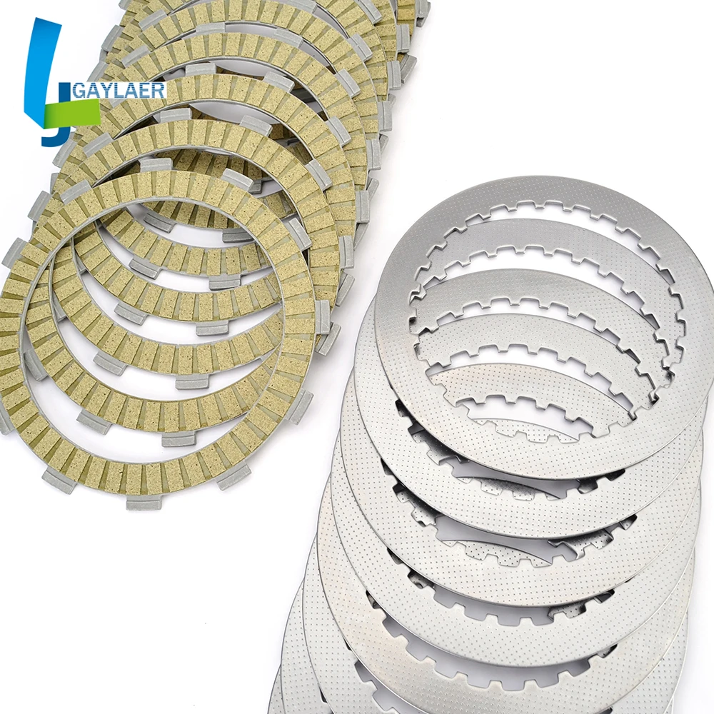 لوحات احتكاك قابض الدراجة النارية لسيارة Honda Shadow Spirit Sabre Aero Shadow A.C.E. جولة VF1000 FE/FF/RE/RF/RG/F2F 22201-MM5-000 #3