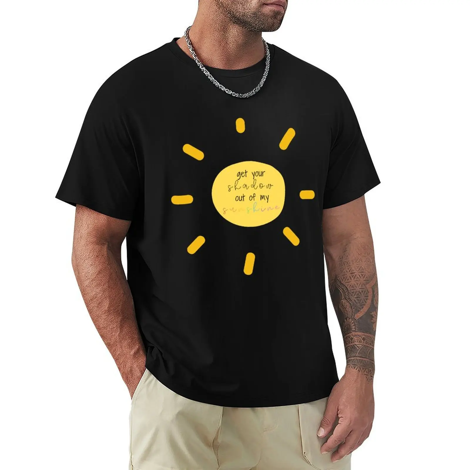 

Kesha Shadow sunshine lyrics T-Shirt sublime Blouse men clothes
