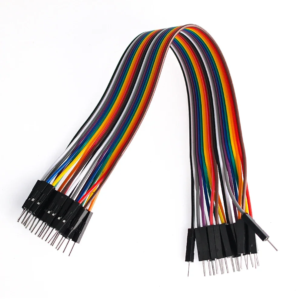 Dupont Wire 20pin Male to Female, 20pin Male to Male, 20pin Female to Female Breadboard Jumper Ribbon Cables Kit for Arduino