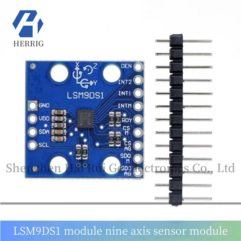 

LSM9DS1 Nine-axis electronic compass compass acceleration gyroscope high-precision sensor module