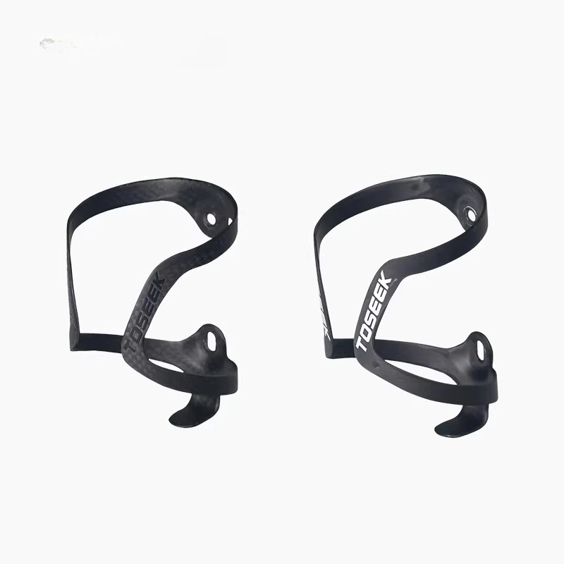 

Держатель для бутылки из углеродного волокна, ультралегкий, 3K, с яркой этикеткой, для шоссейных и горных велосипедов, автомобильный держатель для бутылки с водой