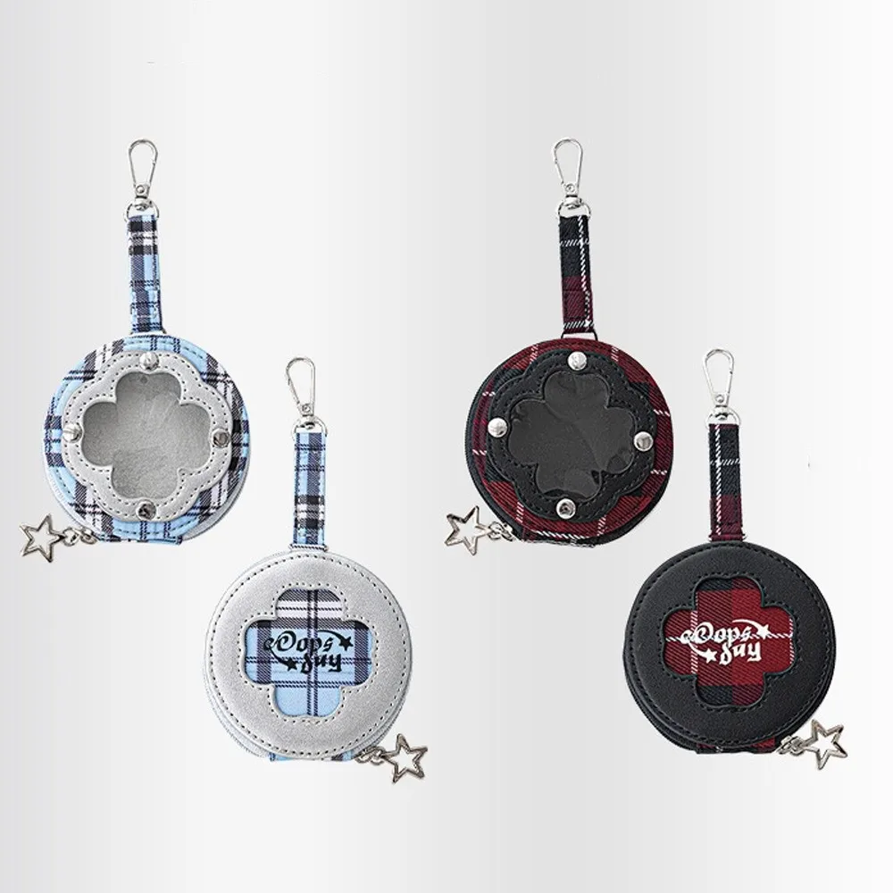 Borsa per carte scozzese alla moda Custodia per carte casual versatile portatile Zero Wallet