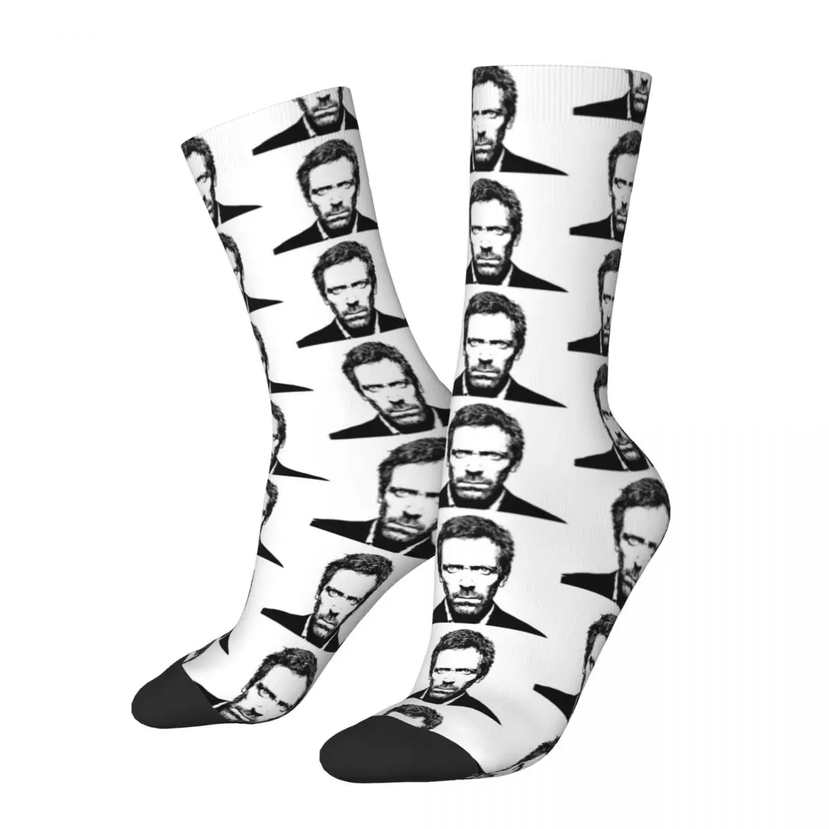 Dr. Gregory House Tomorrowland Skarpety zimowe unisex Hip Hop Happy Socks w stylu ulicznym Crazy Sock