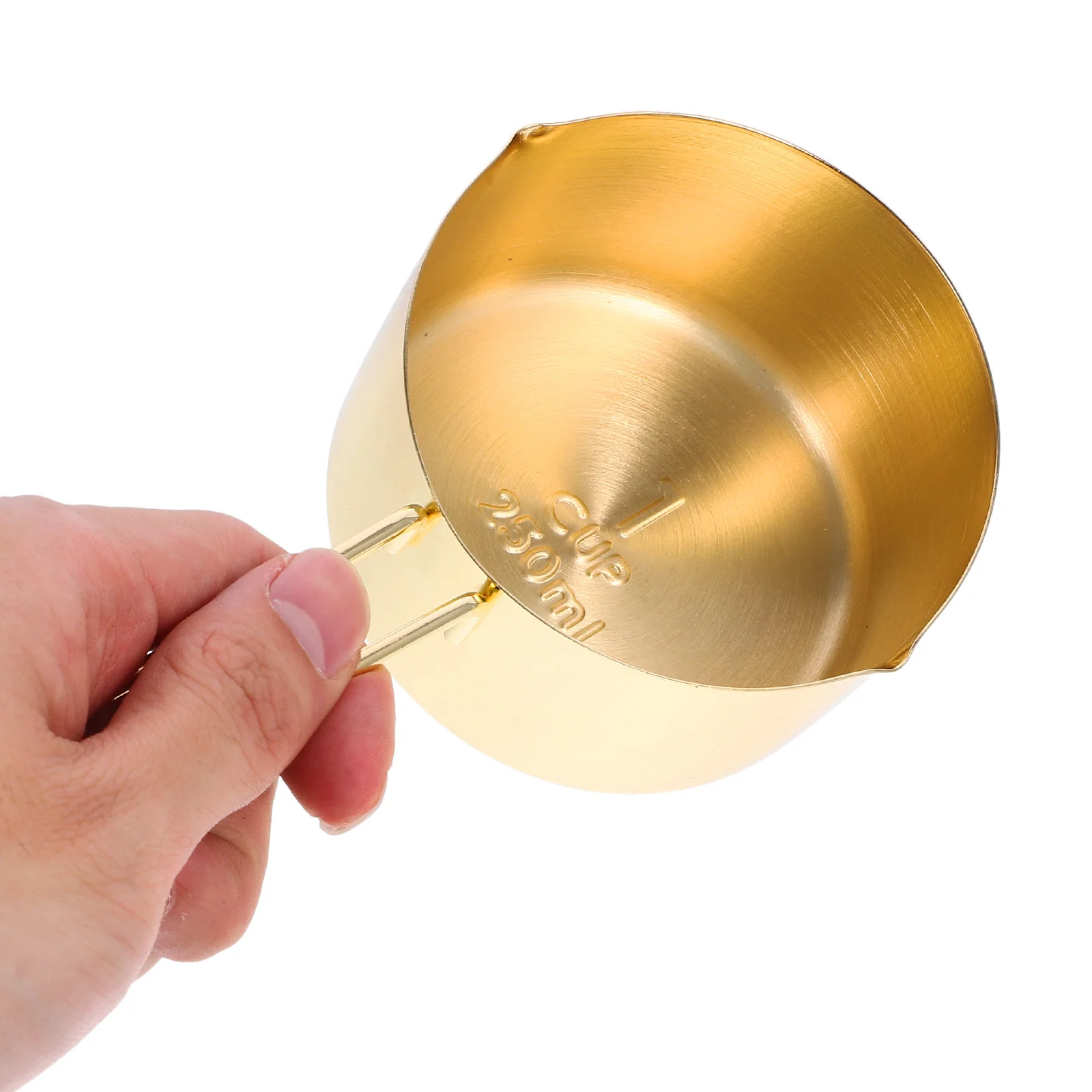 

1Set Stainless Steel Baking Measuring Cups Spoons Set Ergonomic Handle Practical Coffee Beans Sugar Tea Leaves Measure