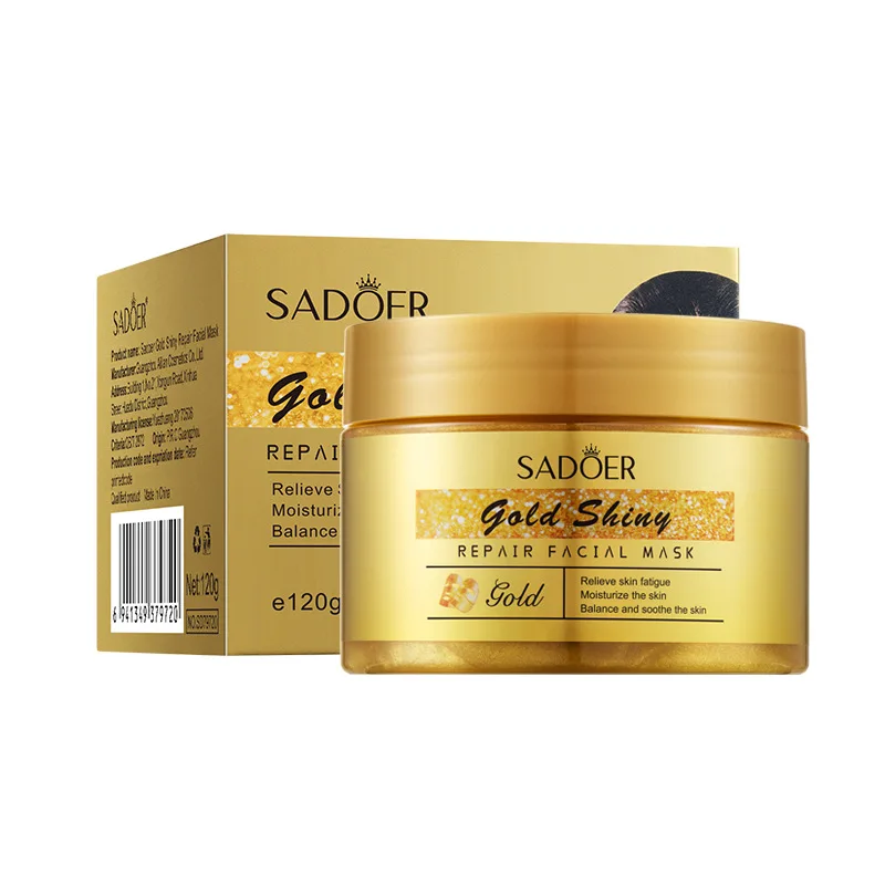 Golden Shining Repair facial mask Moisturizing Moisturizing and Beautifying facial mask supplies skin care products