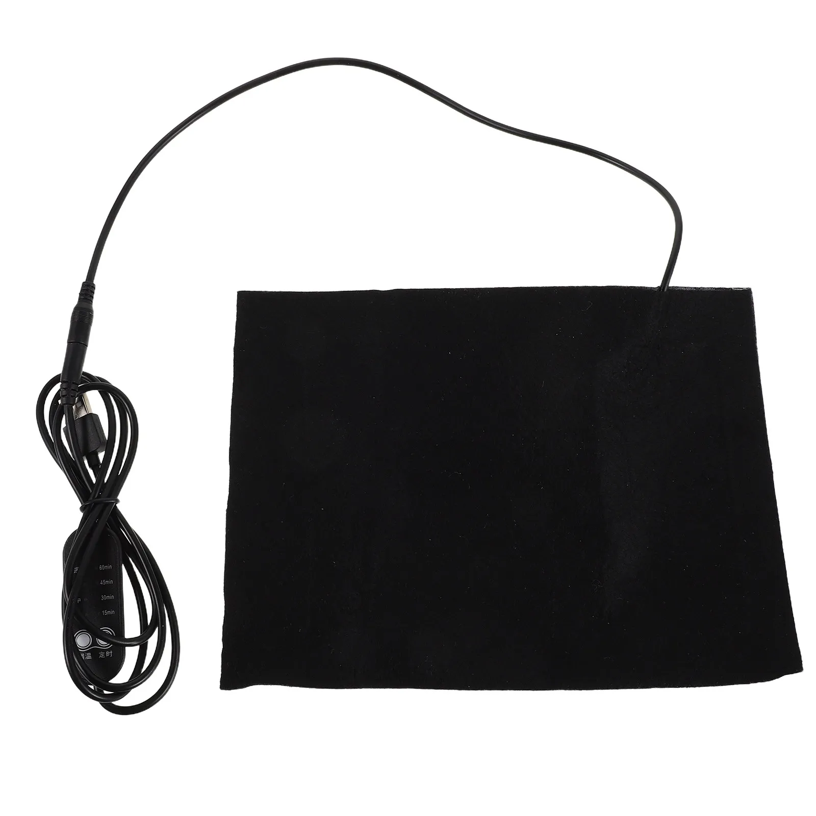 Heated Chair Pad USB Powered Portable Thin Lightweight Seat Warmer for Desk Chair Office Home Car Camping Featuring 4 Heat