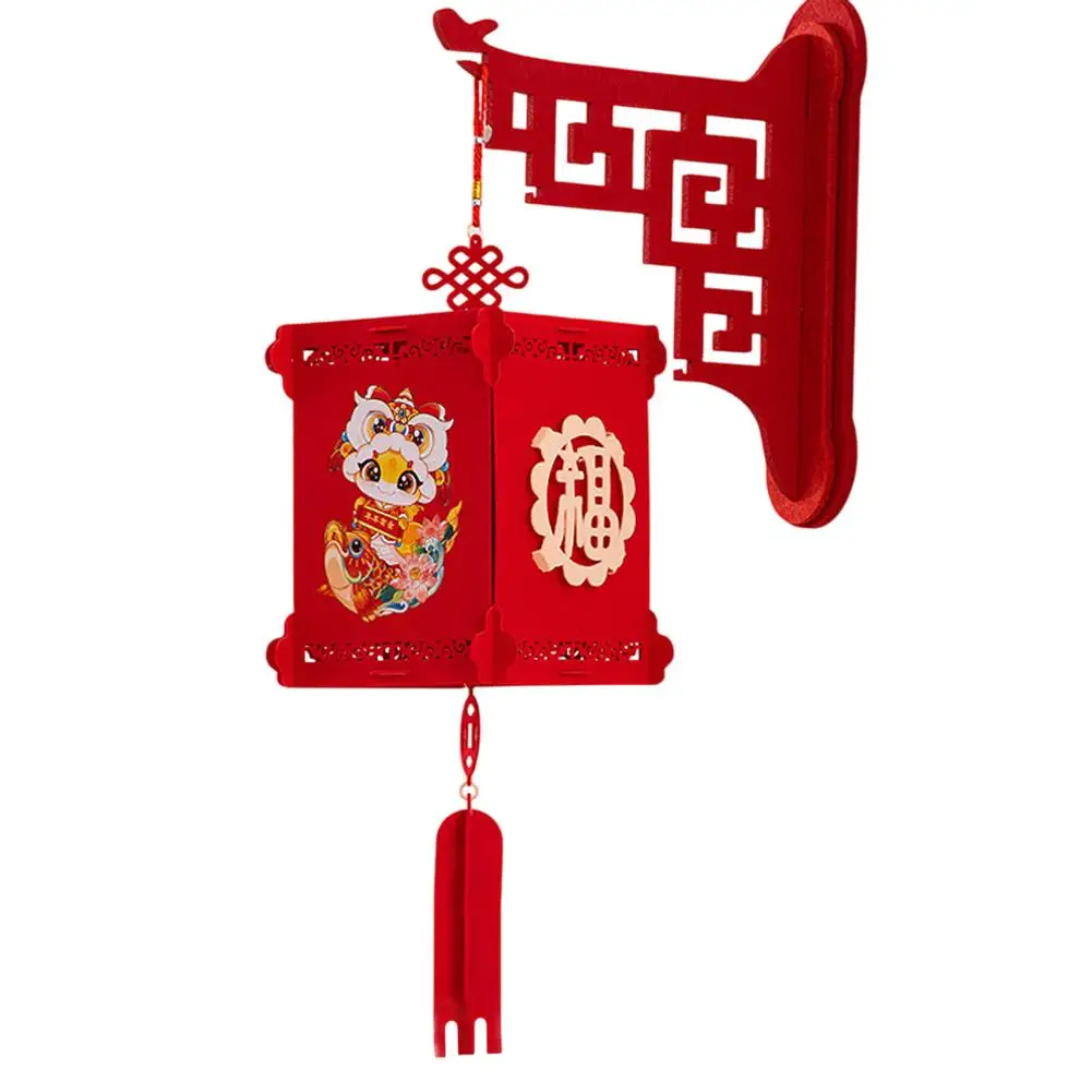 Auspicious Symbols Chinese New Year Lantern Decor Perfect for Creating a Cheerful Atmosphere During Celebrations