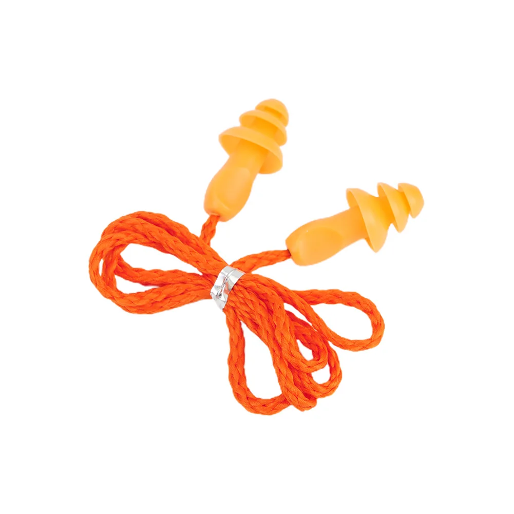 Kits Earplugs Ohrst psel Ohrst psel Hearing Protection Kabelgebunden Protective Equipment Safety Silicone 10 Paare