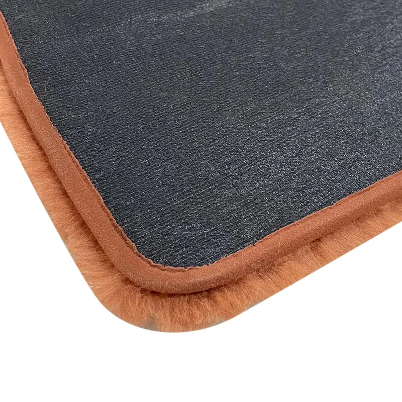 Genuine Sheepskin Floor Mats for Rolls Royce Wraith Phantom Coupe Dawn Drophead