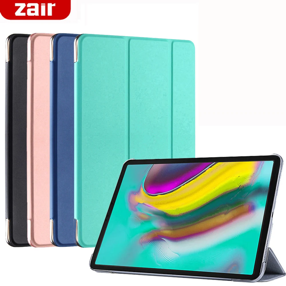 Suporte de couro PU Flip Smart Cover, caso de tablet magnético para Samsung Galaxy Tab S5e, 10.5 2019, SM-T720, T720, T725