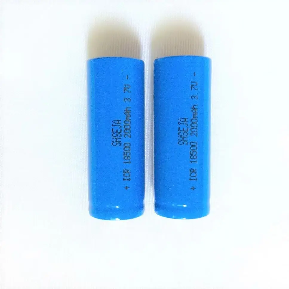Rechargeable 3.7V Lithium-ion Battery 18500 Bateria Recarregavel Lithium Li-ion Batteries for Electronics