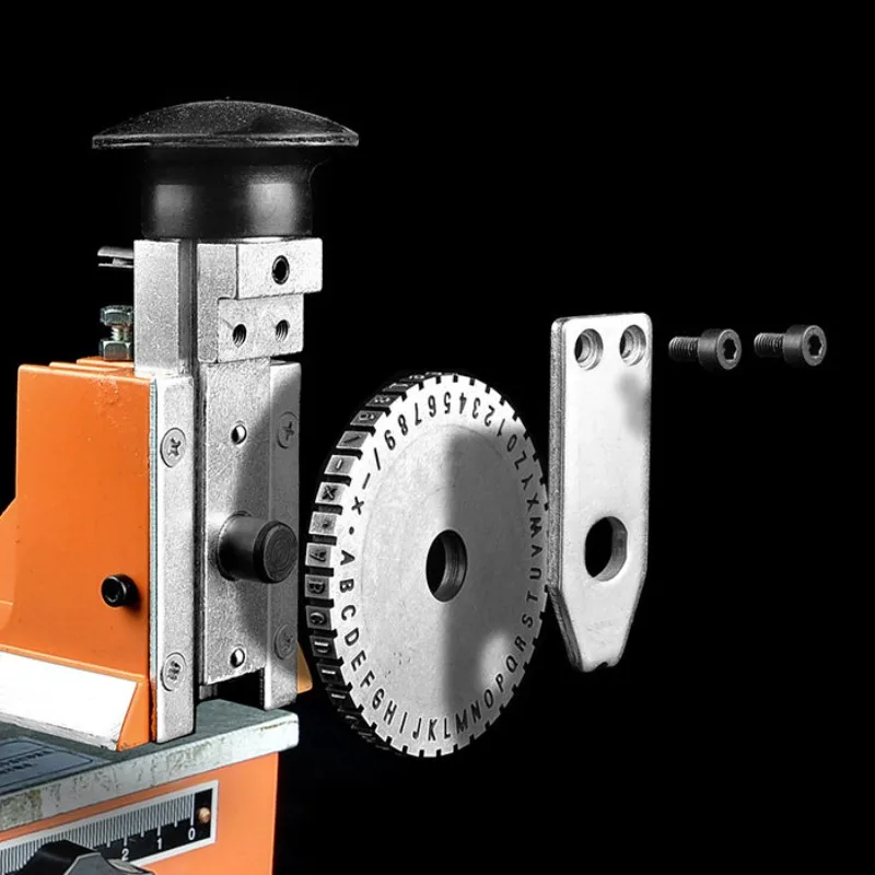 Manual Marking Steel Printing Wheel Accessories Coding Pitting Line Word Disk Height 2/2.5/3/4/5/6mm