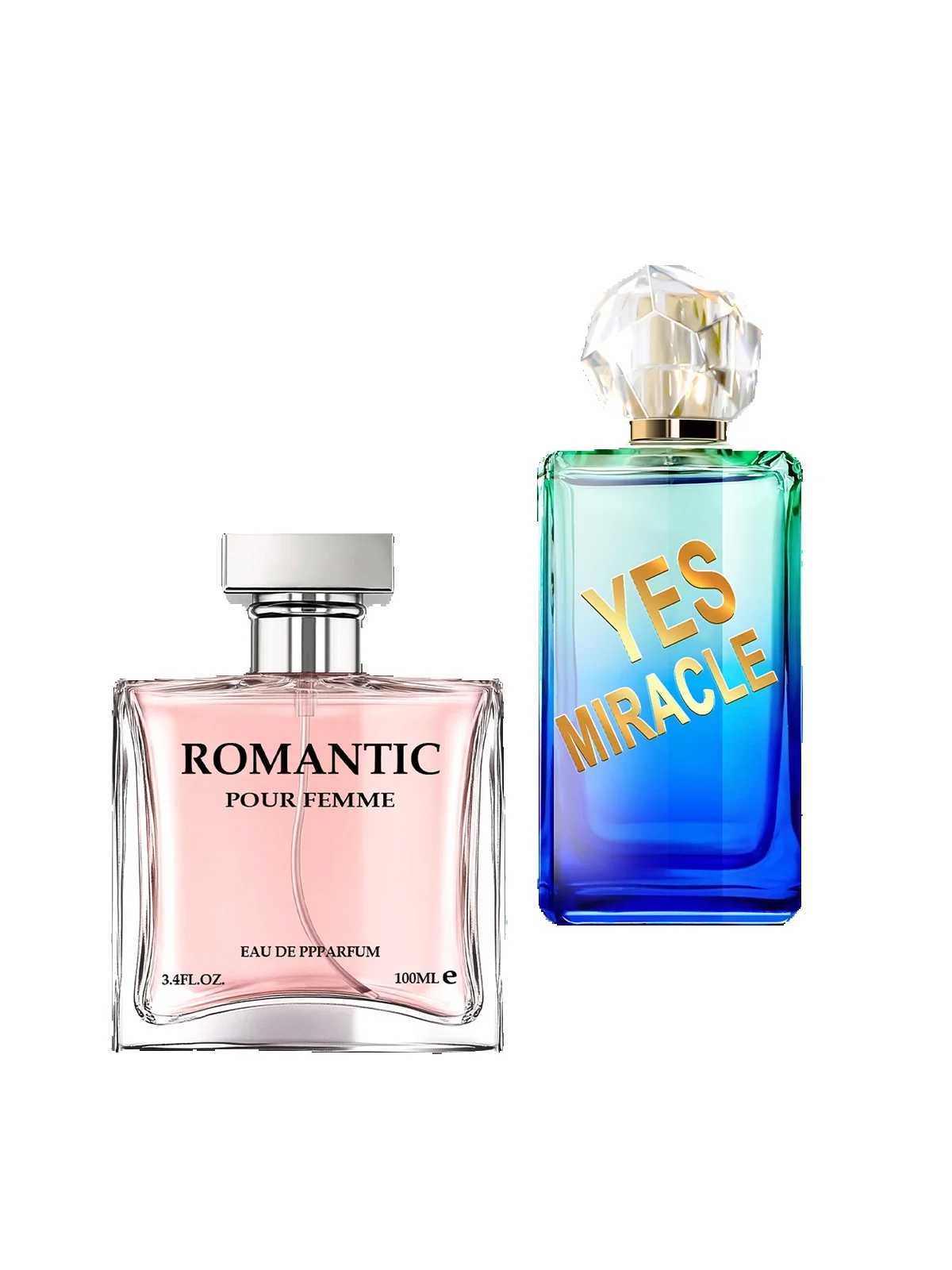 

1PACK/100ML Women's Floral Fruity Perfume | Rose Chamomile & Watermelon Pear Scents | Long-Lasting Daily Fragrance