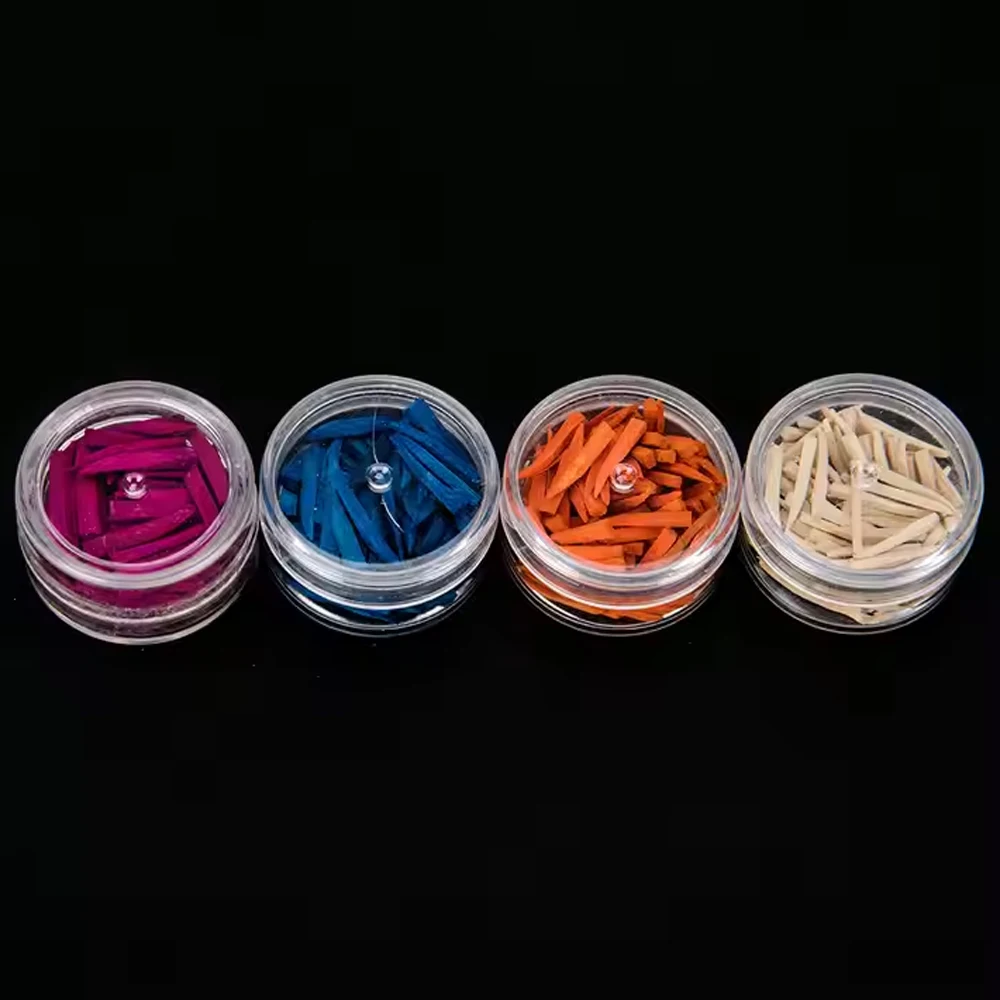 10box Good Quality Nature Wood Assorted Colorful Disposable Dental Interproximal Wooden Wedges