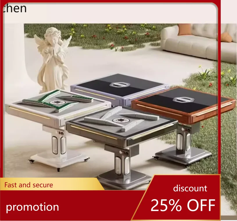 HXL Ultra-Thin Cyclone Mahjong Machine Fully Automatic Home Dining Table Folding Mahjong Table