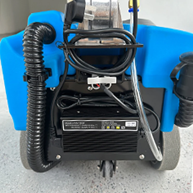 Floor Scrubber Hand Push Dryer with Motor and Pump New Condition for Restaurants and Hotels