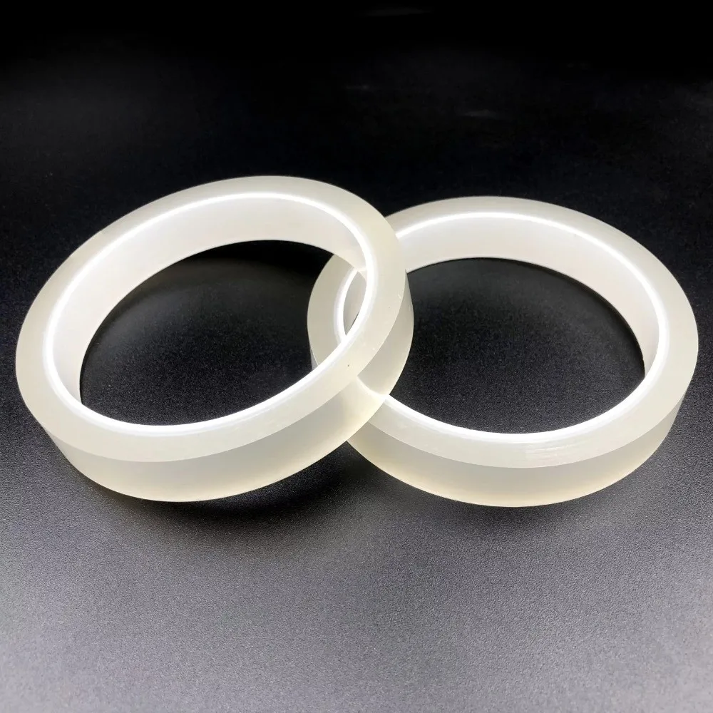 New 10mm Width Transparent Tape High Tack Waterproof Warning Marking Tape Non Marking Heat Resistant Whiteboard Tape For Drawing