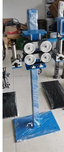 

Track meter detector, length measurement equipment, electronic wheel with control panel counting