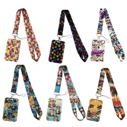 Cute Otter Lanyard Neck Strap for Key ID Card Phone Straps Badge Holder DIY Hanging Rope Keyring Accessories Gifts For Kids